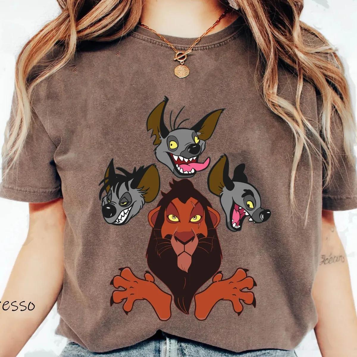 Scar Shenzi Banzai And Ed Hyenas Shirt 6