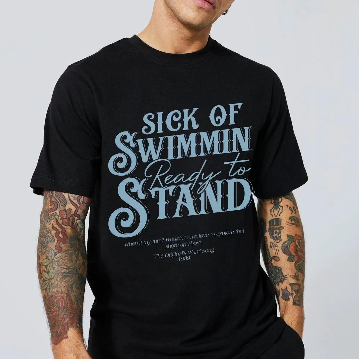 Sick of Swimming The Little Mermaid Part of Your World Shirt 3