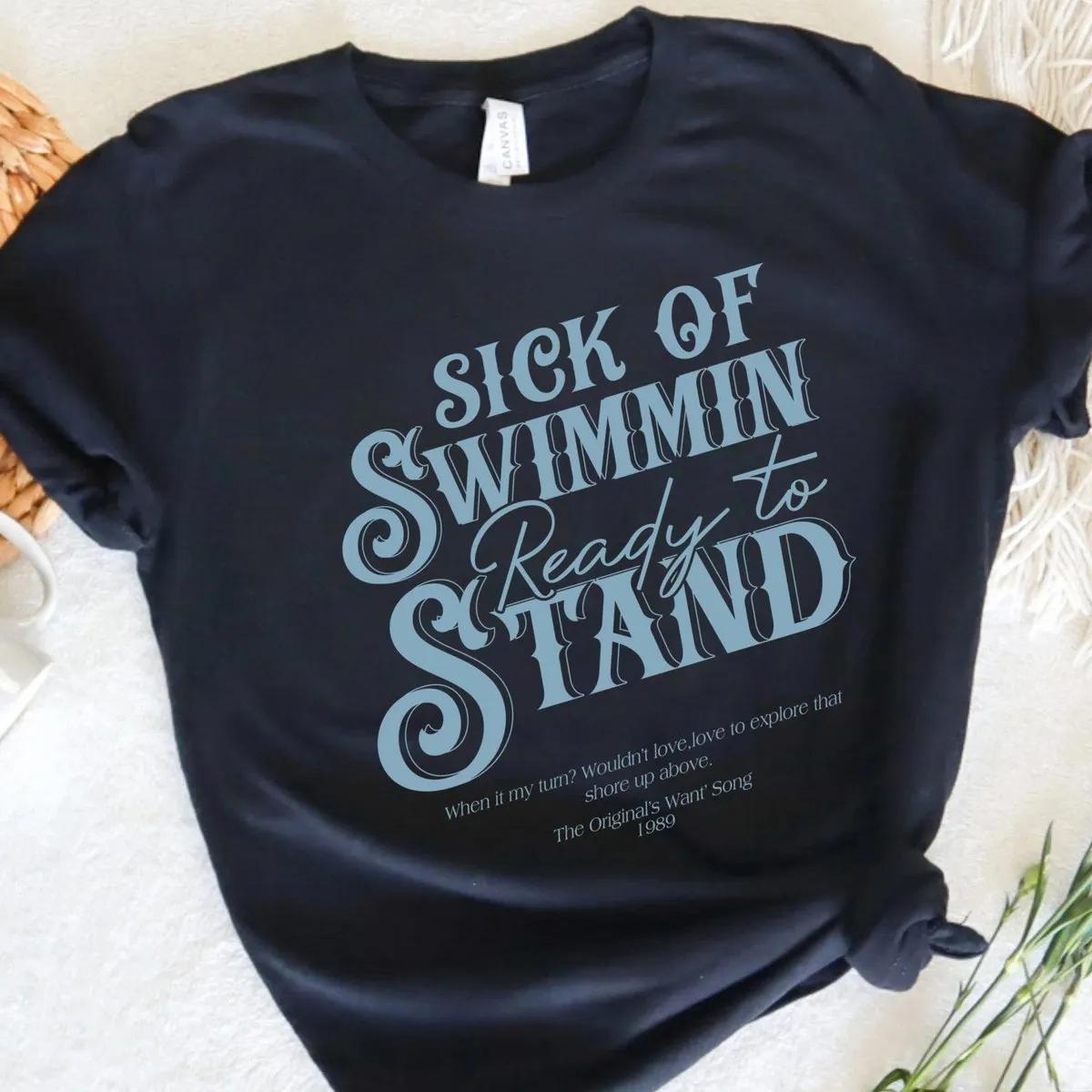 Sick of Swimming The Little Mermaid Part of Your World Shirt 4