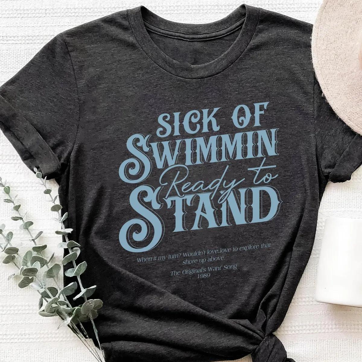 Sick of Swimming The Little Mermaid Part of Your World Shirt 5