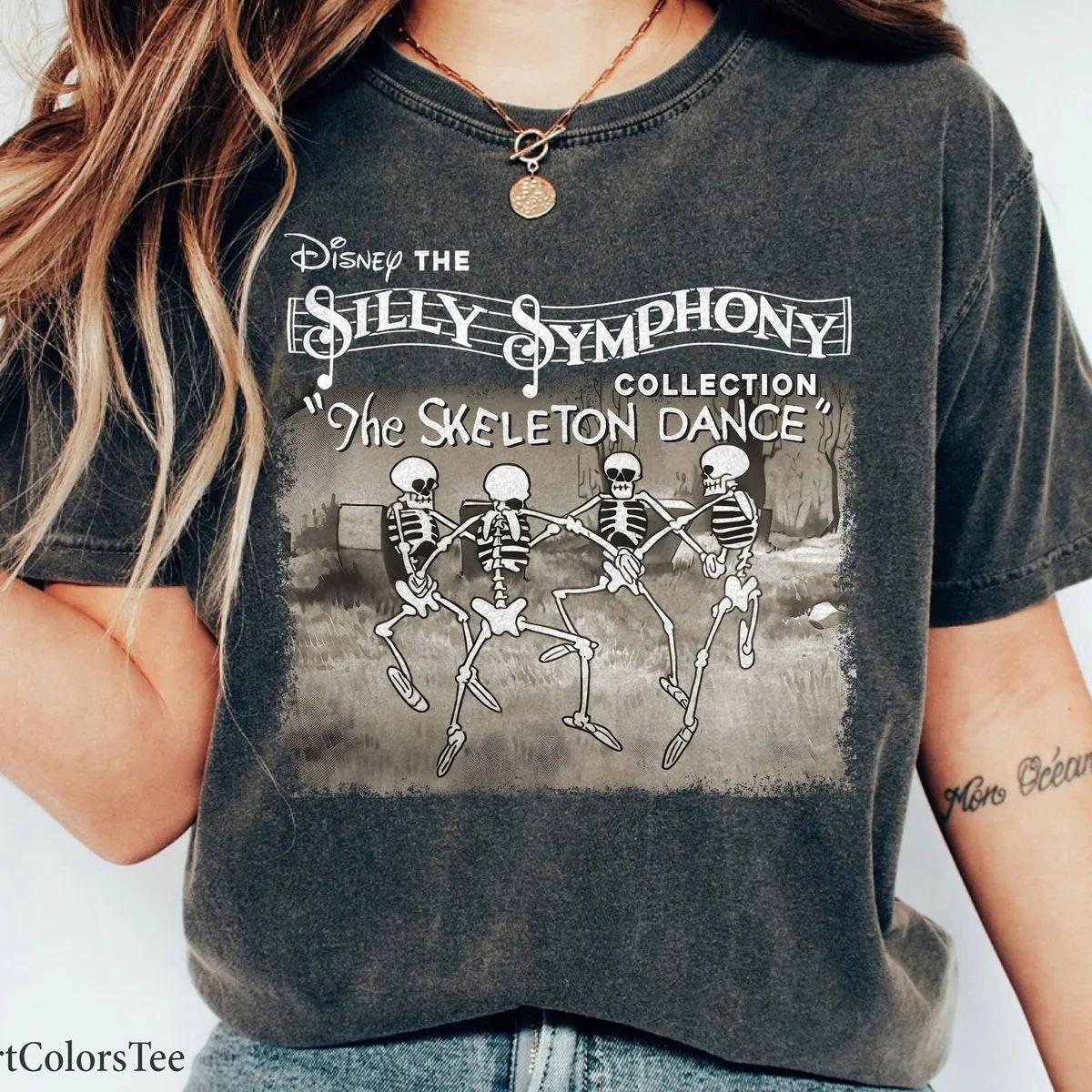 Silly Symphony The Skeleton Dance Halloween Shirt 3