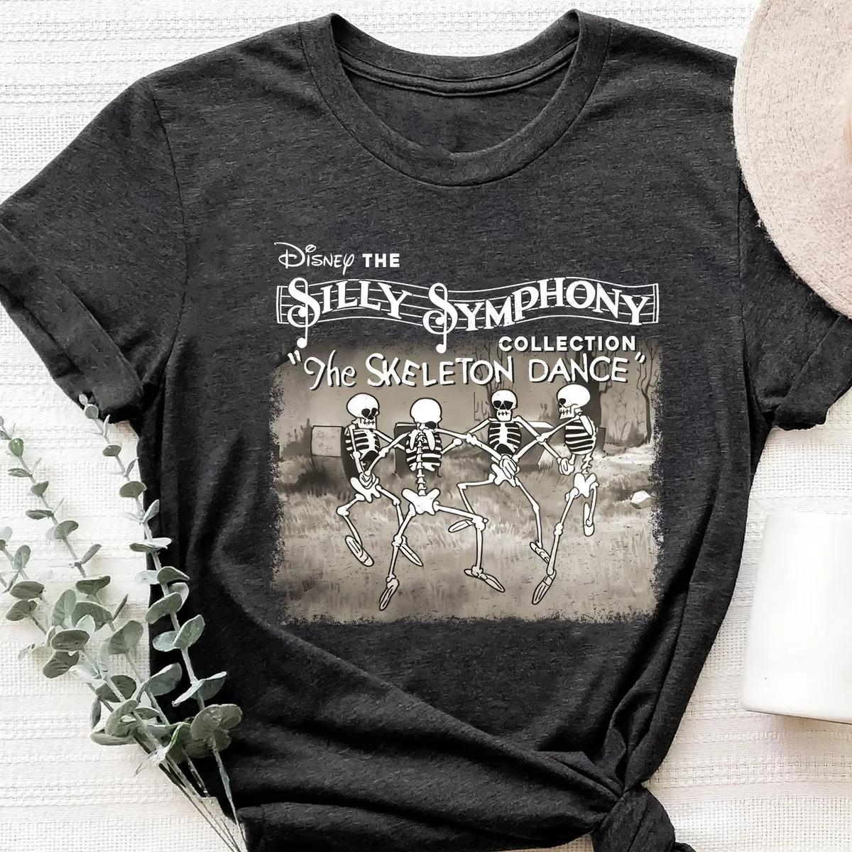 Silly Symphony The Skeleton Dance Halloween Shirt 4