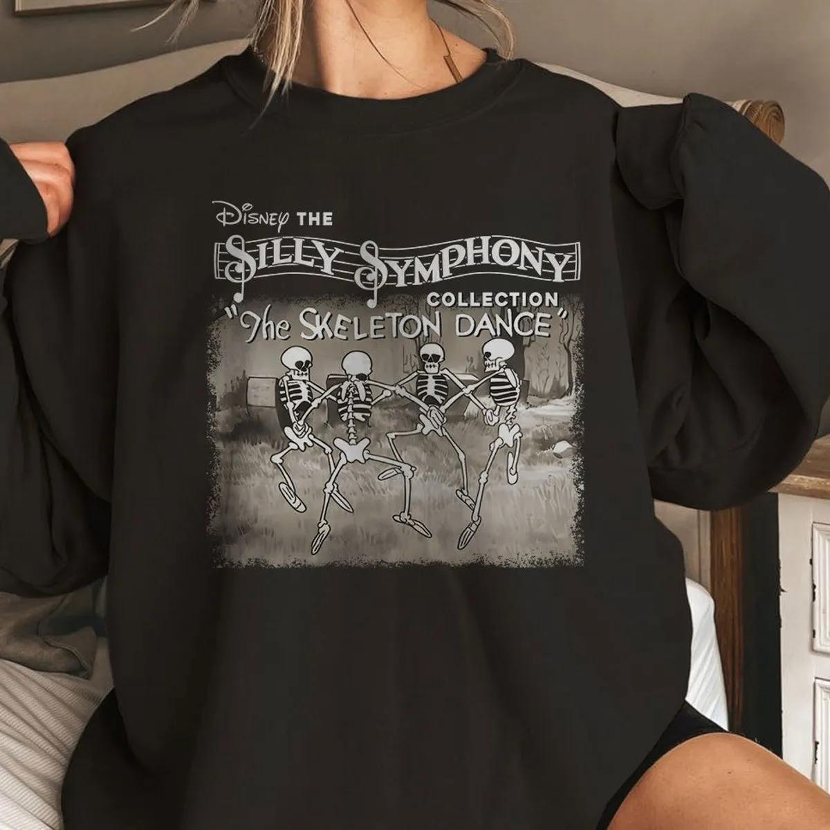 Silly Symphony The Skeleton Dance Halloween Shirt 5