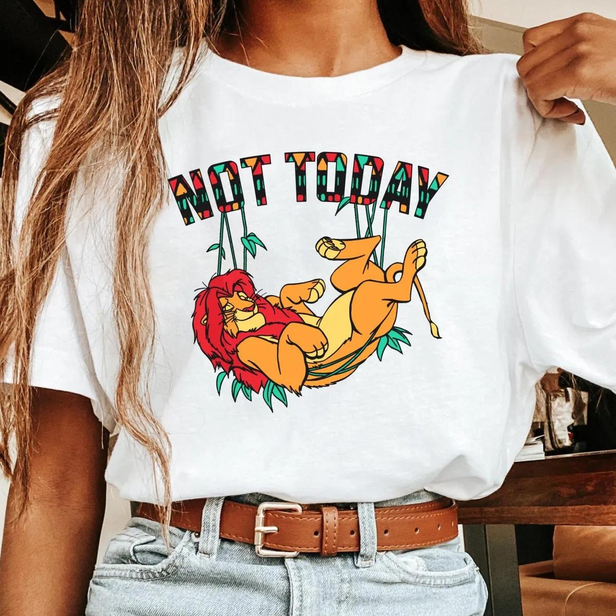 Simba Not Today Shirt 1