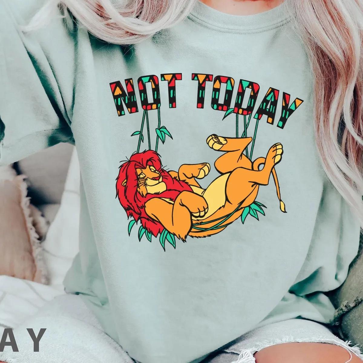 Simba Not Today Shirt 5