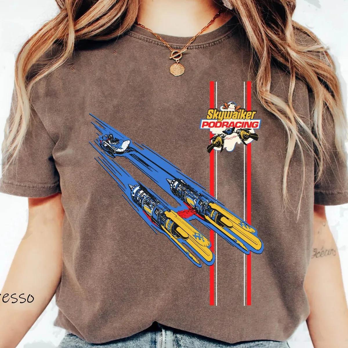 Skywalker Podracing On Tatooine Champion Shirt 3