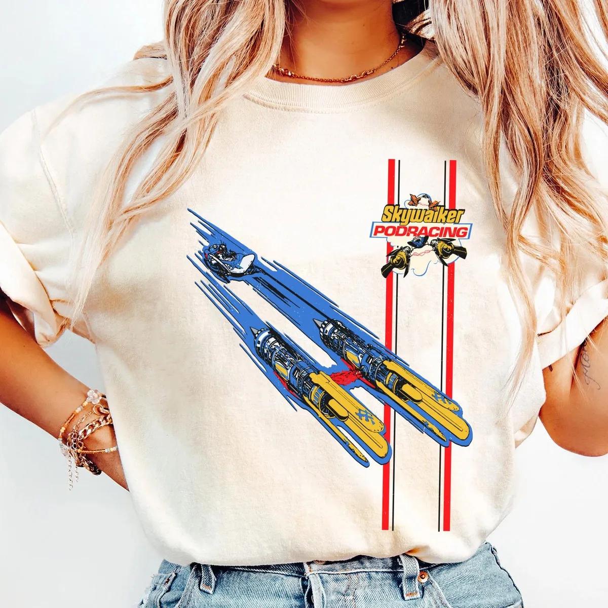 Skywalker Podracing On Tatooine Champion Shirt 4