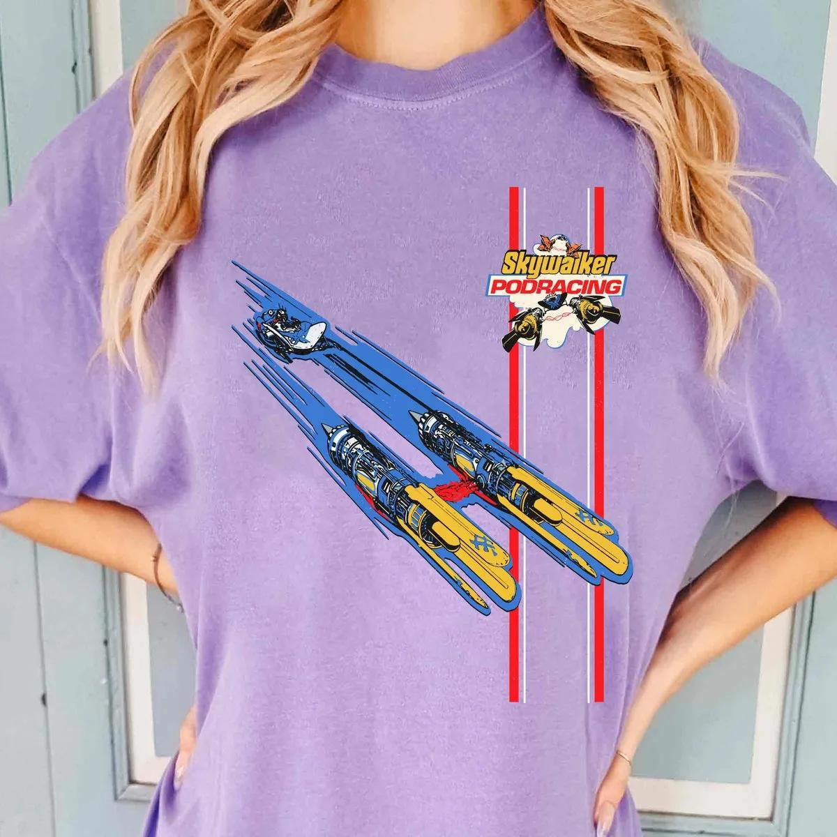 Skywalker Podracing On Tatooine Champion Shirt 5