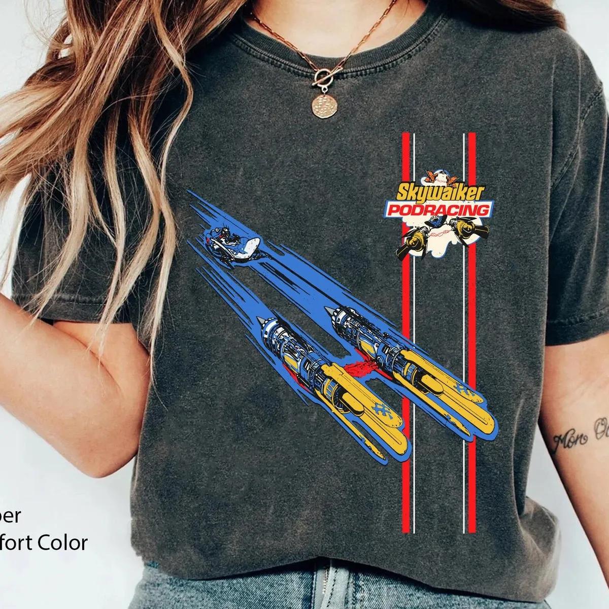 Skywalker Podracing On Tatooine Champion Shirt 6