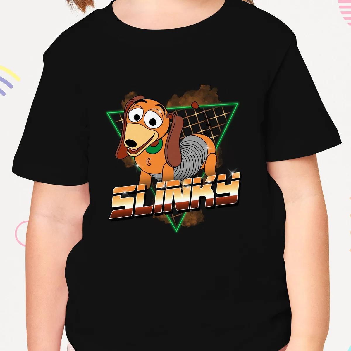 Slinky Dog 80s Retro Toy Story ABS Of Steel Shirt 2 1