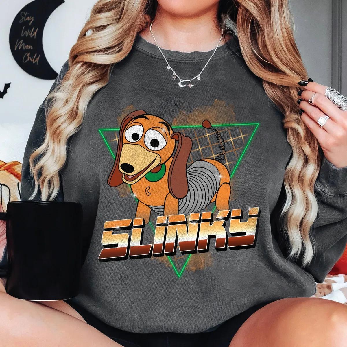 Slinky Dog 80s Retro Toy Story ABS Of Steel Shirt 3 1