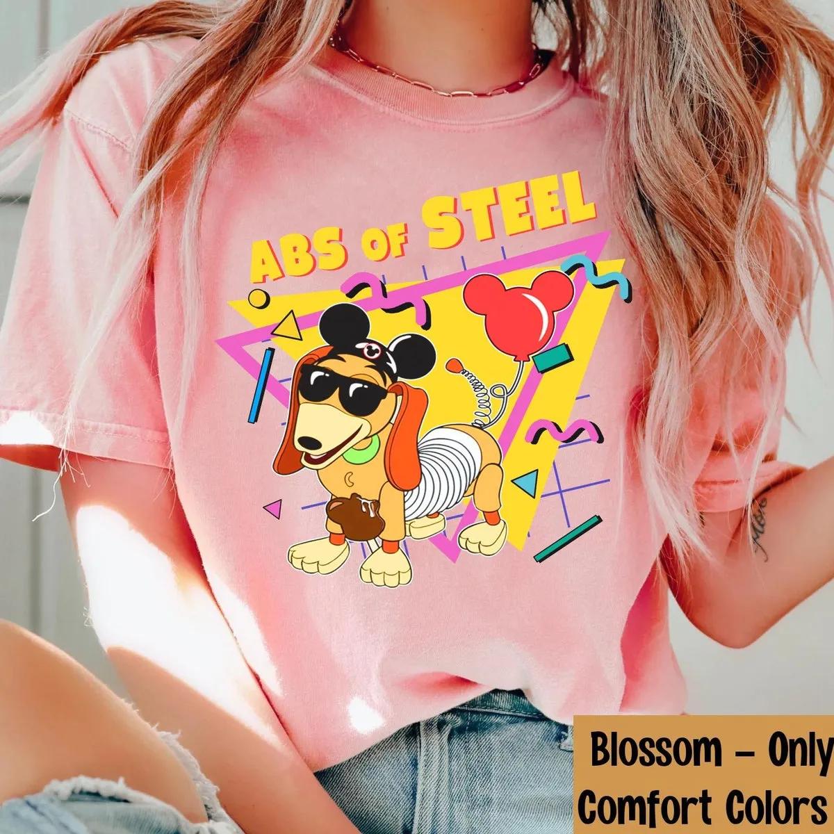 Slinky Dog Abs Guts Of Steel Mickey Balloon Shirt 2