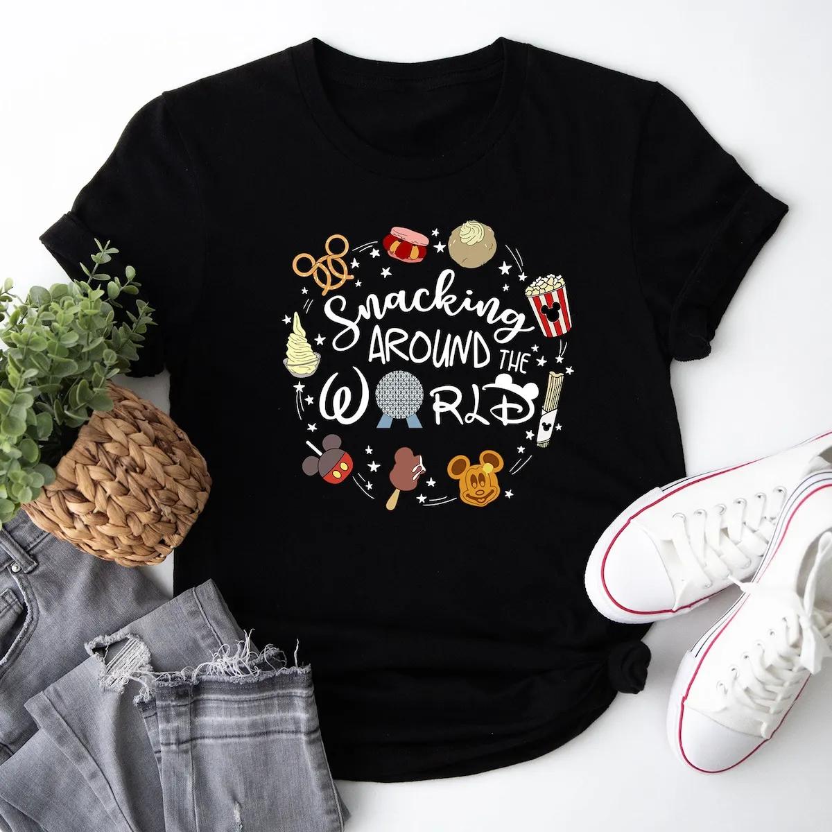 Snacking Squad Disney Shirt Drinking Squad Tee 1 1