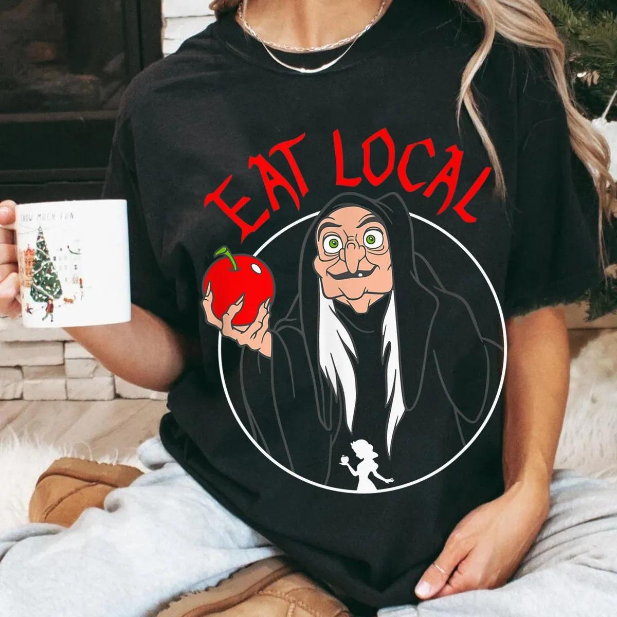 Snow White Evil Queen Apple Eat Local Shirt 1