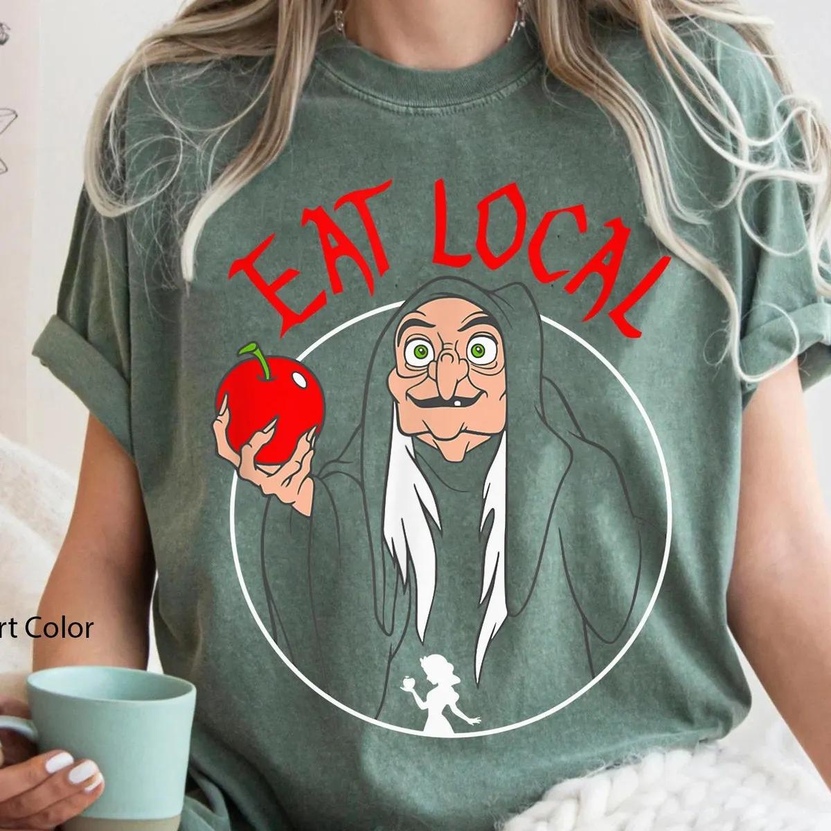 Snow White Evil Queen Apple Eat Local Shirt 5