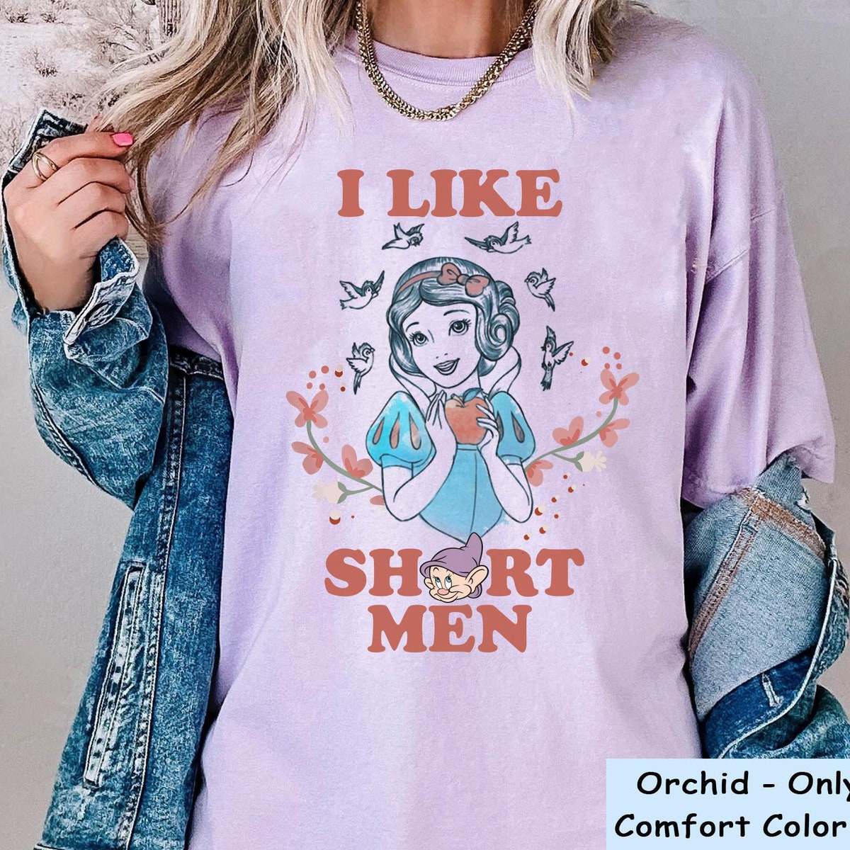 Snow White Princess I Like Short Men Shirt 2 1