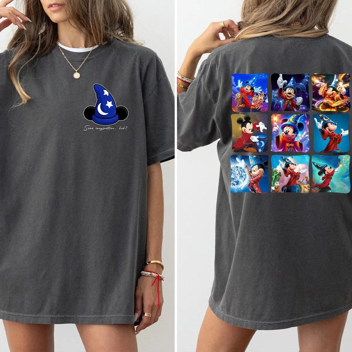 Some Imagination Huh The Magician Mickey Fantasia Shirt 3 1