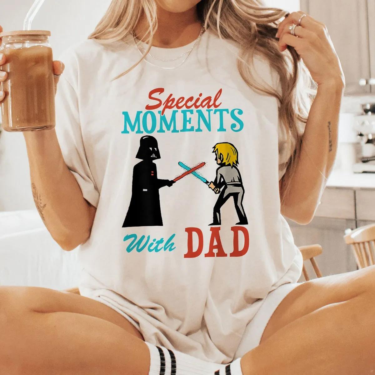 Special Moments With Dad Darth Vader And Luke Shirt 1