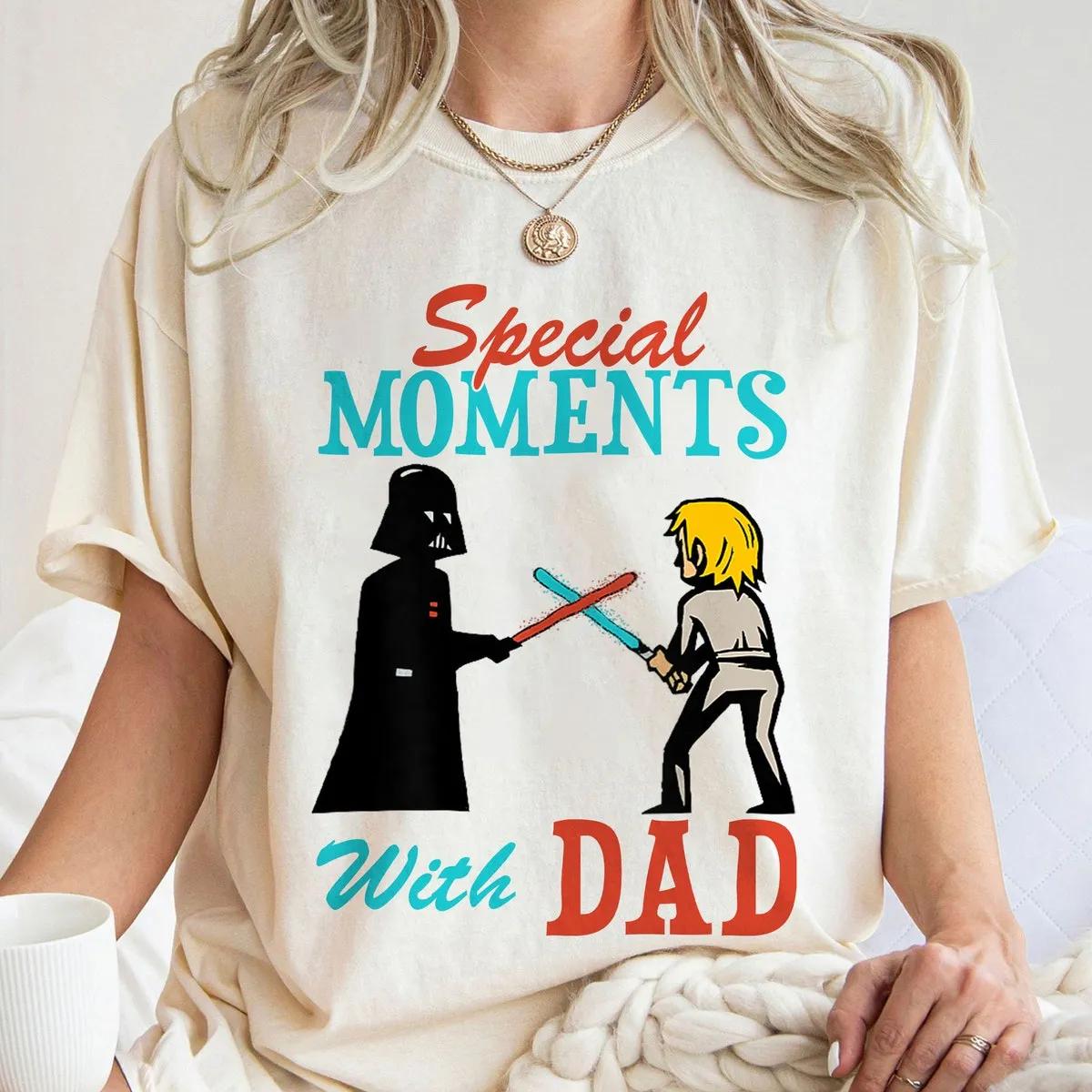 Special Moments With Dad Darth Vader And Luke Shirt 2