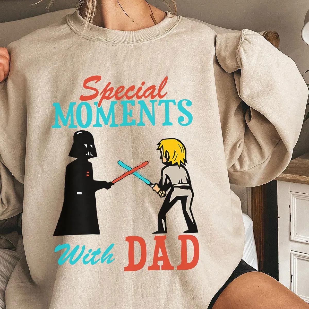 Special Moments With Dad Darth Vader And Luke Shirt 3