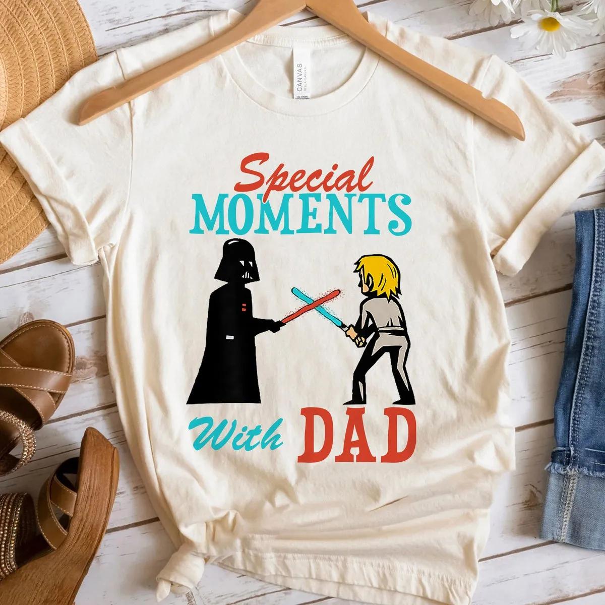 Special Moments With Dad Darth Vader And Luke Shirt 5