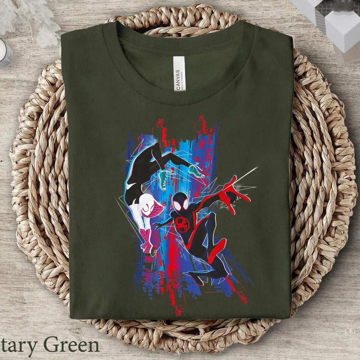 Spider Man Miles and Gwen Shirt 4