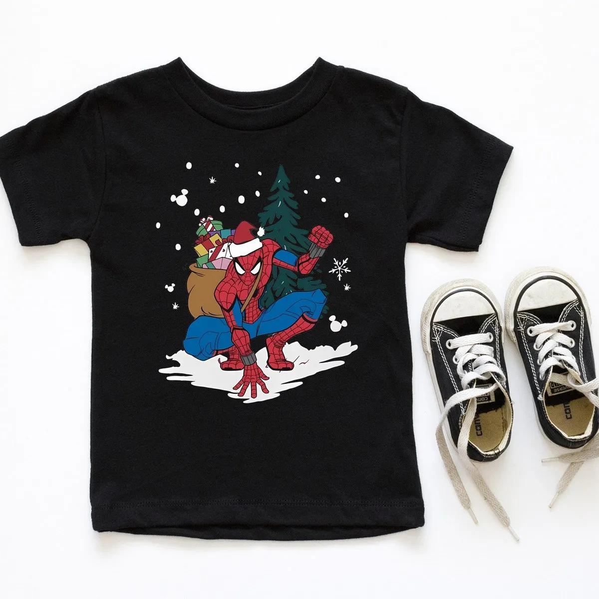 Spiderman Christmas Disney Shirt 2 1