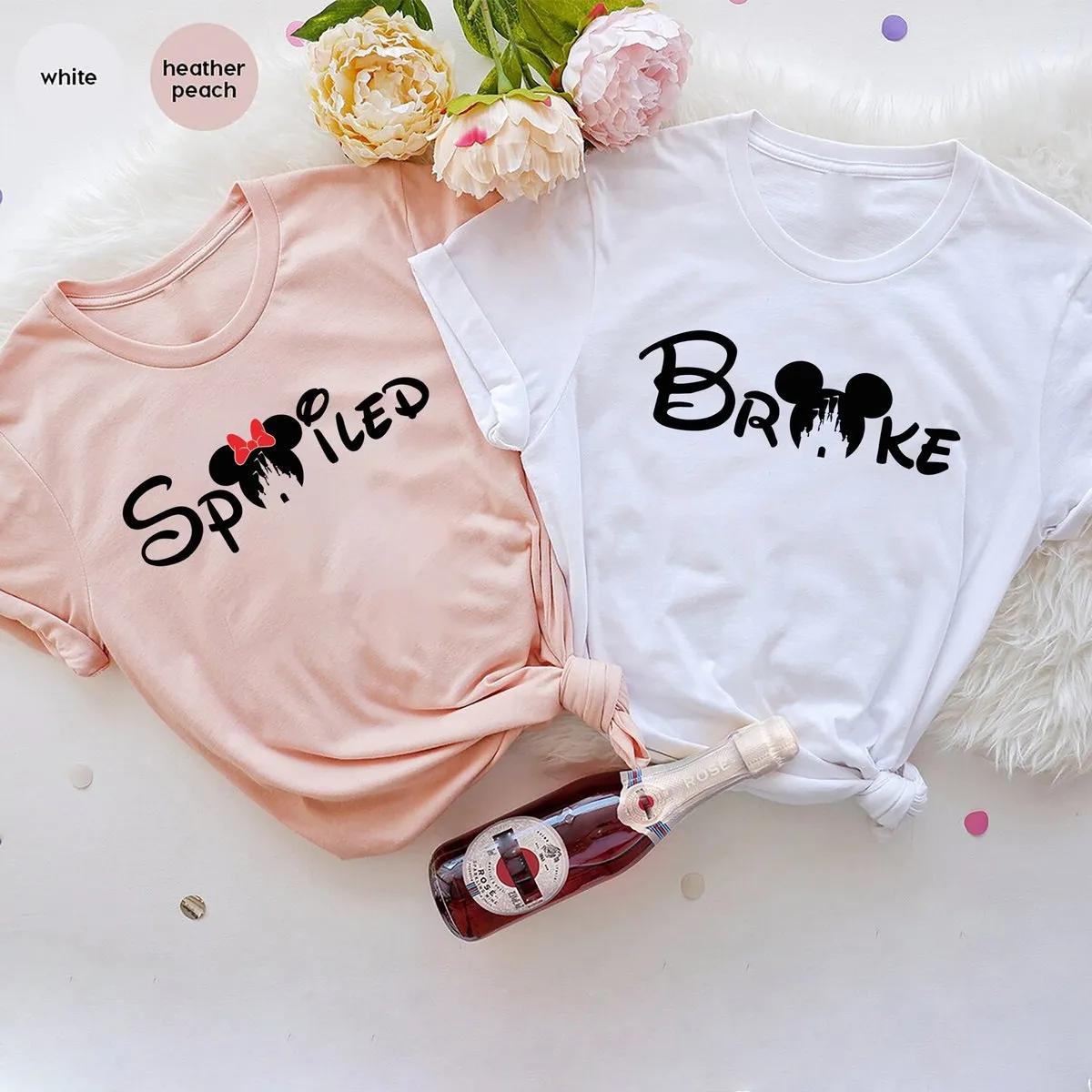 Spoiled Broke Matching Trip Shirt 2