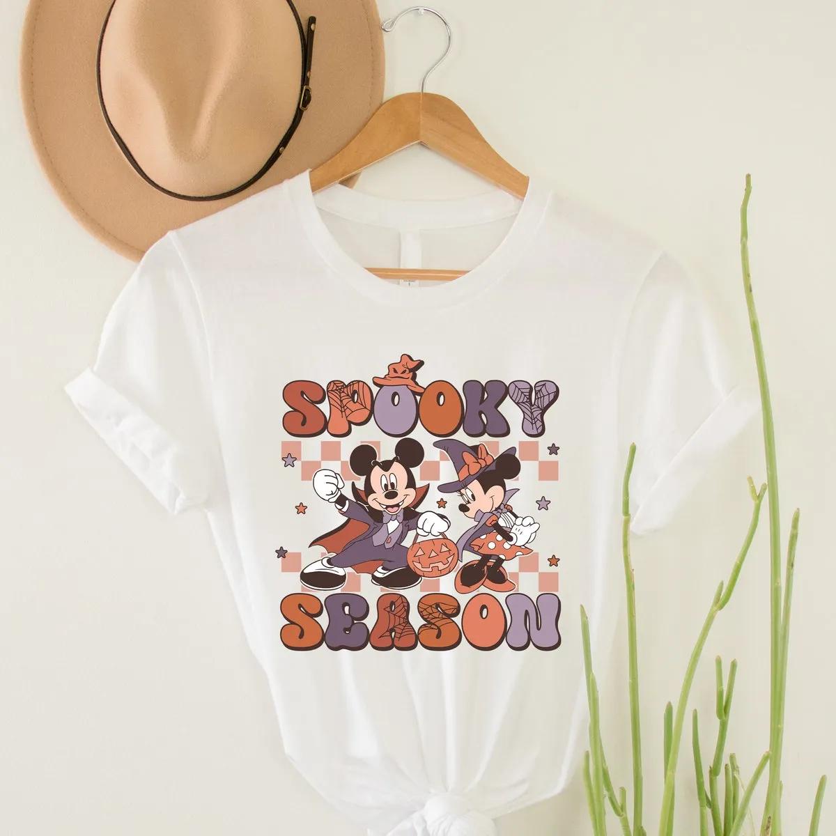 Spooky Mickey and Minnie Shirt 2