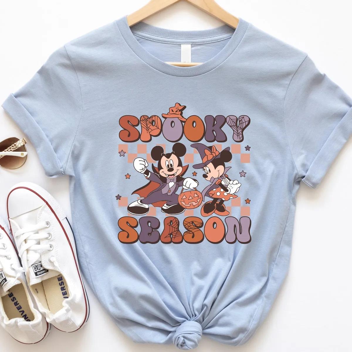 Spooky Mickey and Minnie Shirt 3