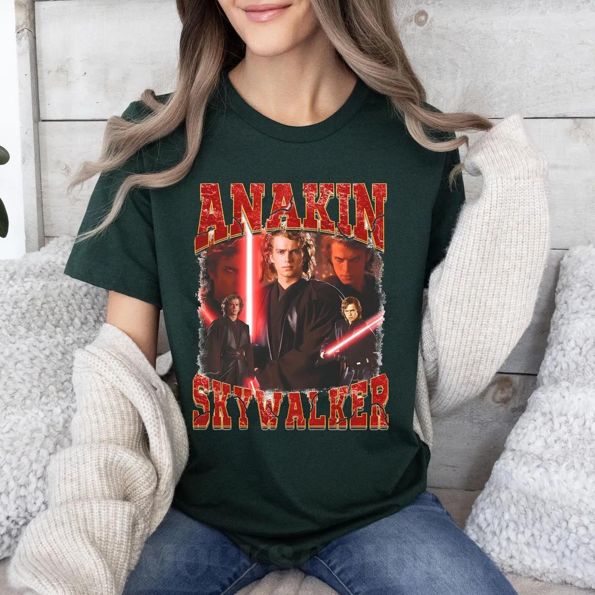 Star Wars Anakin Skywalker Graphic Portrait Shirt 3