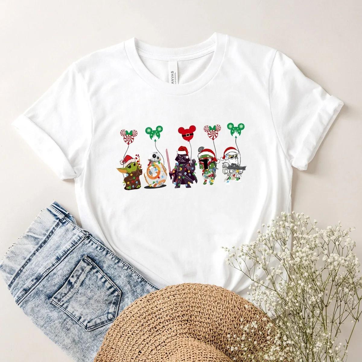 Star Wars Baby Yoda Christmas Shirt 1 1