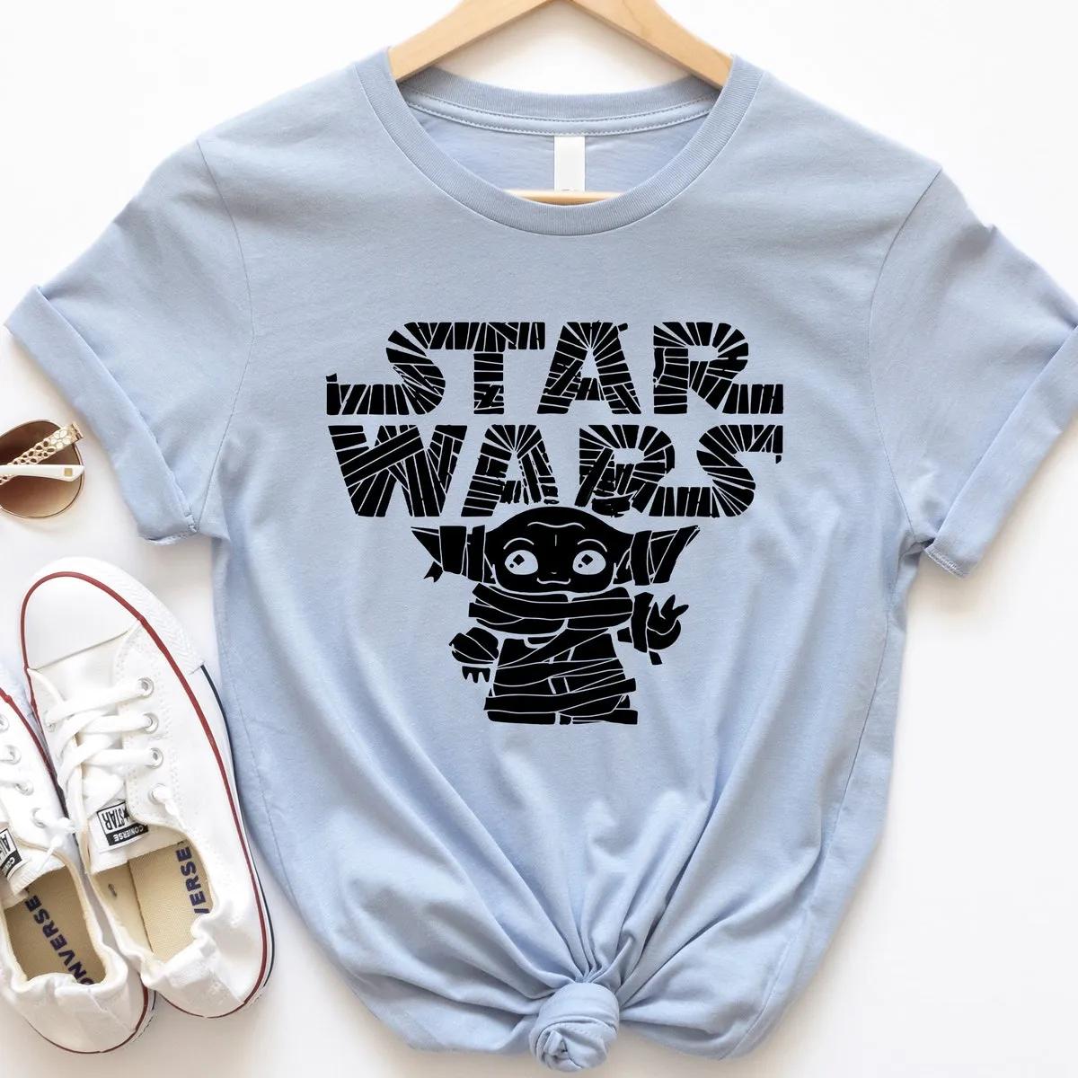 Star Wars Baby Yoda Mummy Costume Shirt 2