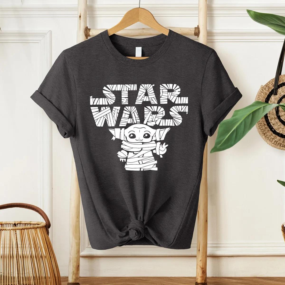 Star Wars Baby Yoda Mummy Costume Shirt 3