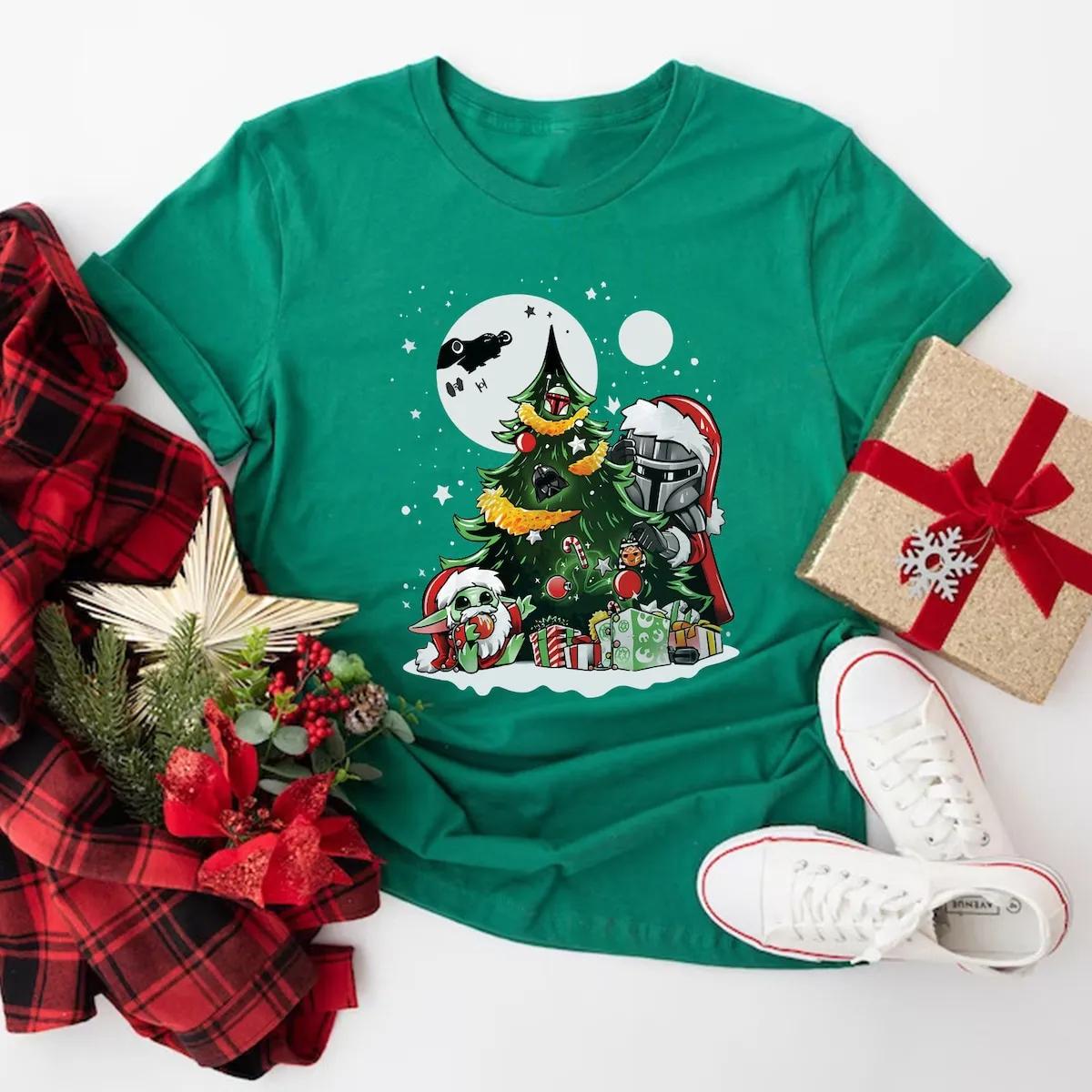 Star Wars Christmas Shirt Disney Christmas Tee 3 2