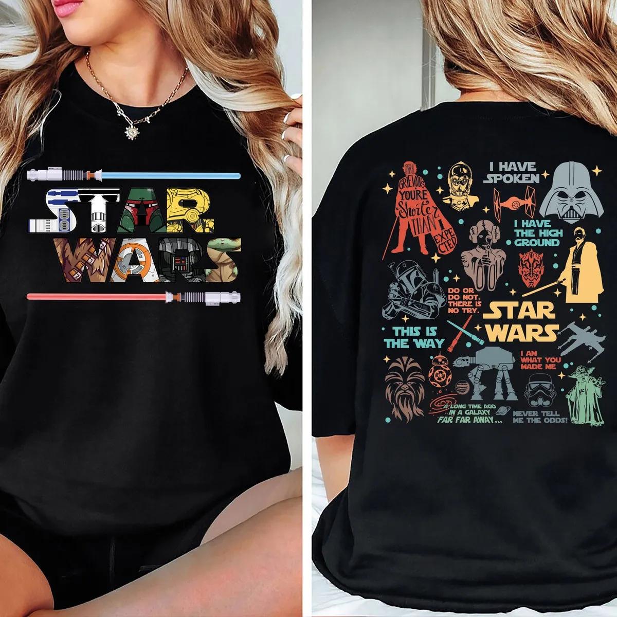 Star Wars Disney Shirt Disney Squad Star Wars Tee 1 3