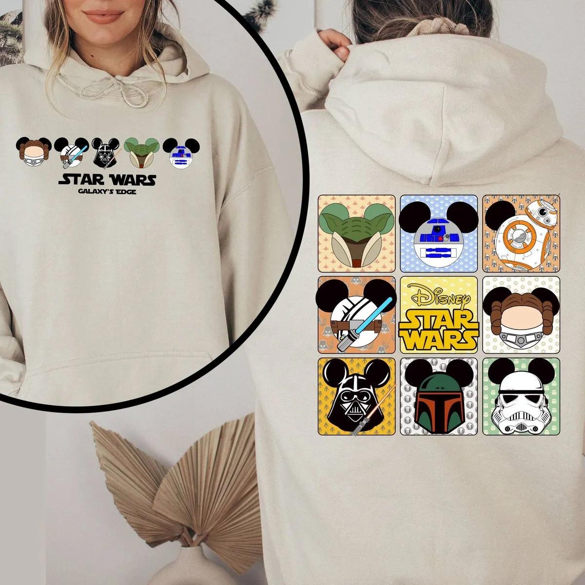 Star Wars Disney Shirt Mandalorian Baby Yoda Mickey 3 2