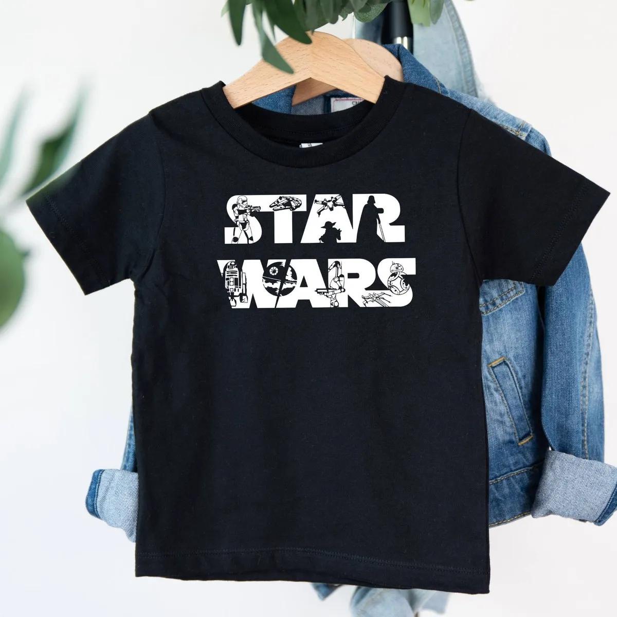 Star Wars Disney Trip Shirt Darth Vader Yoda Vacation Tee 4 3