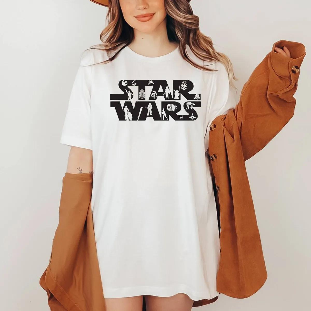 Star Wars Fan Shirt May The Force Be With You Characters 2 1