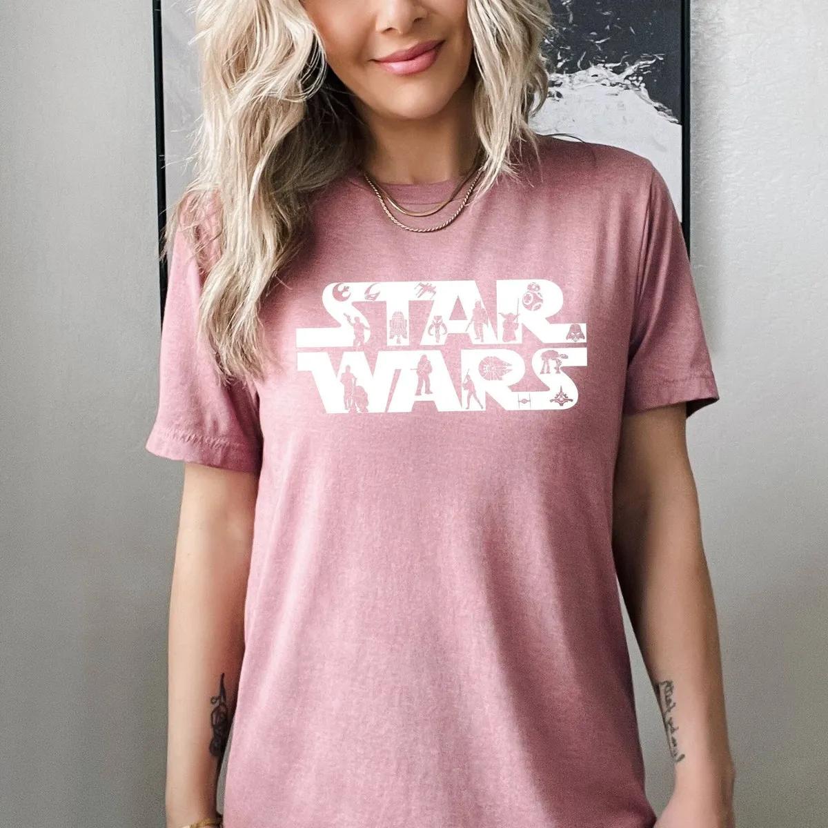 Star Wars Fan Shirt May The Force Be With You Characters 3 1