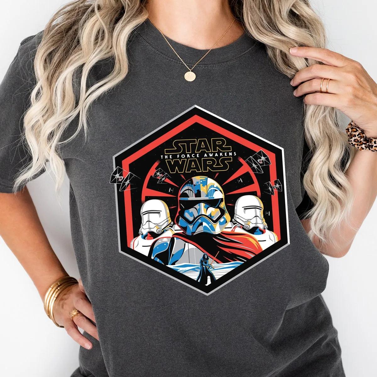 Star Wars Force Awakens Shirt The Mandalorian Disney Tee 2 1