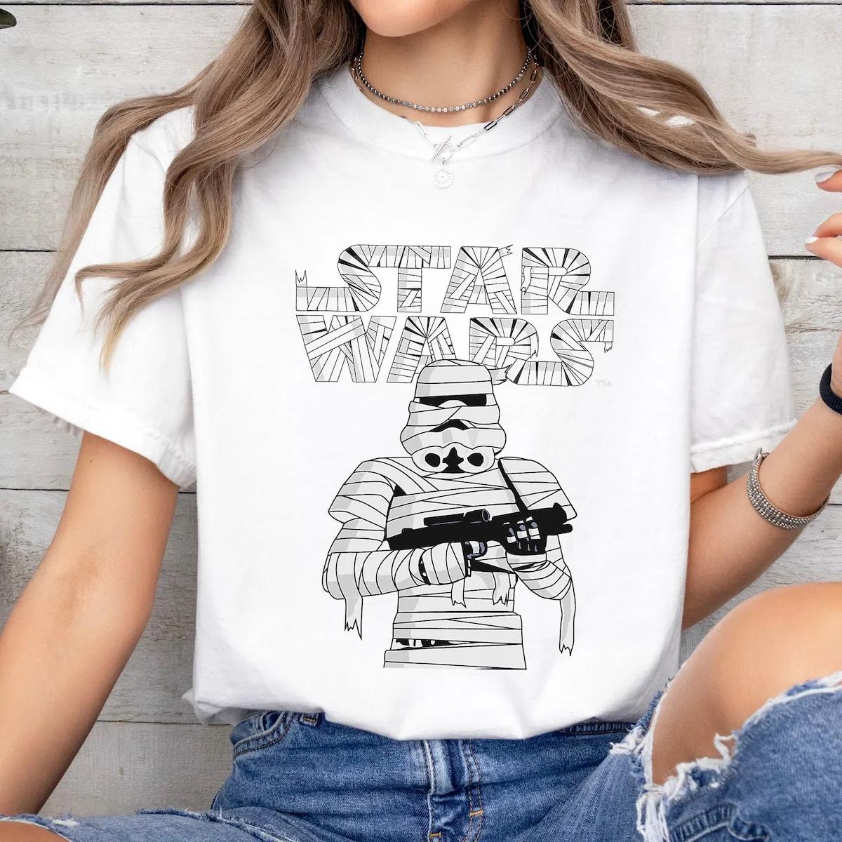 Star Wars Mummy Stormtrooper Halloween Costume Shirt 2