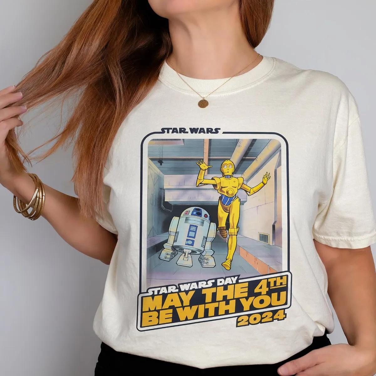 Star Wars Shirt Disney R2 D2 C3 PO Tee 2 2