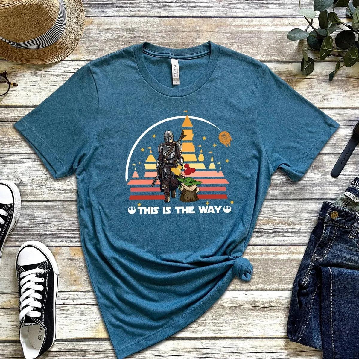 Star Wars Shirt Mandalorian This Is The Way Baby Yoda Vacation Holiday 4 1