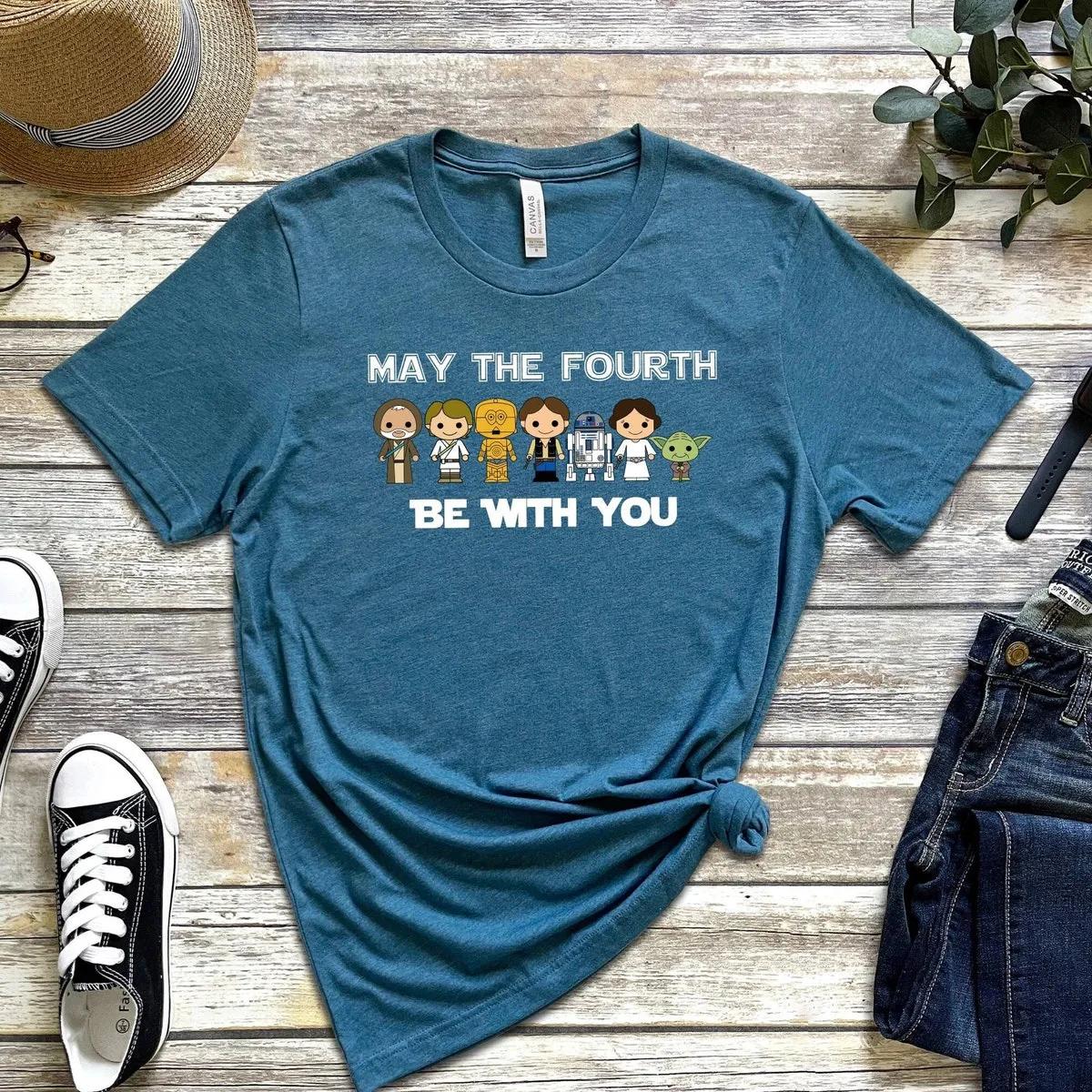 Star Wars Shirt May The Fourth Be With You Disney 1 1