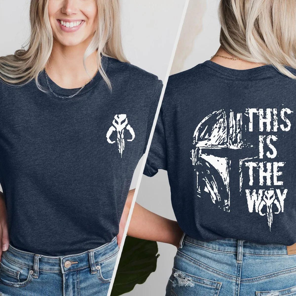 Star Wars This Is The Way Shirt The Mandalorian Tee 3 1