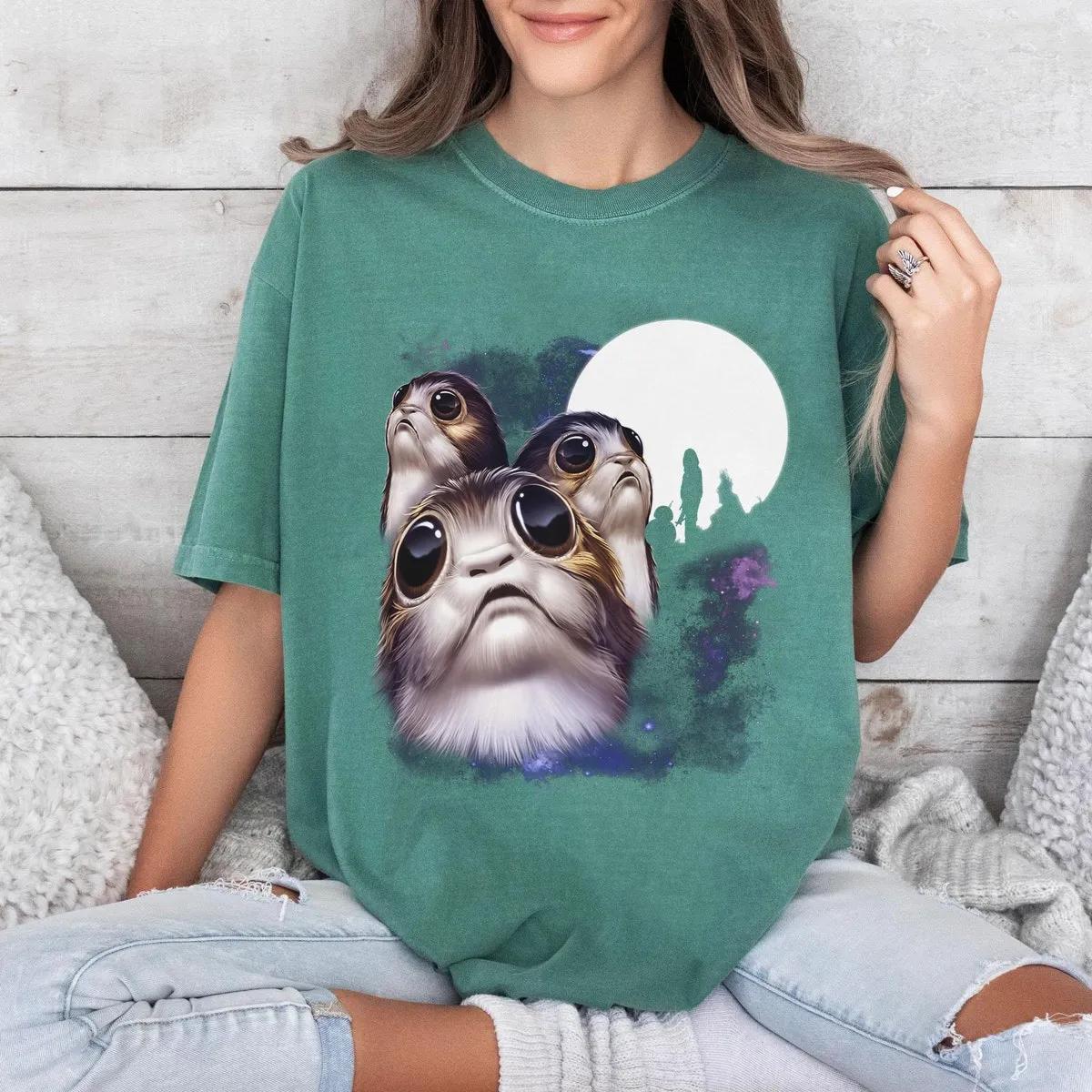 Star Wars Three Moon Porg Disney Shirt 6 1