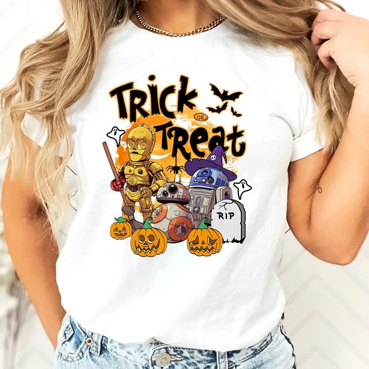 Star Wars Trick Or Treat Halloween Shirt 1 3