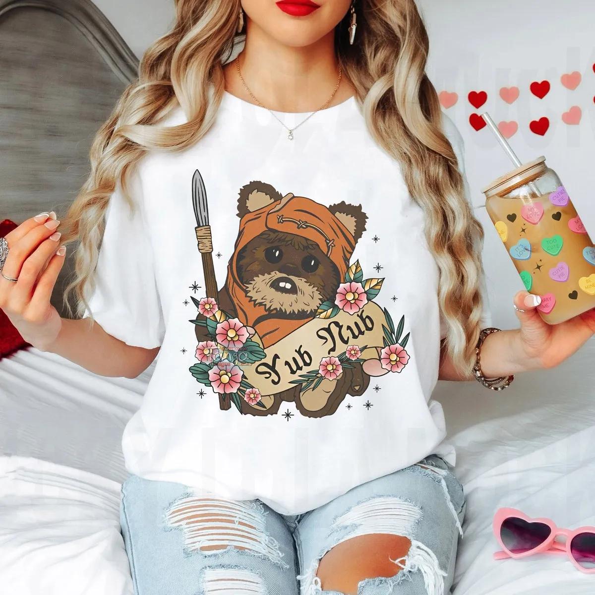 Star Wars Wicket Ewok Endor Yub Nub Tattoo Art Shirt 1