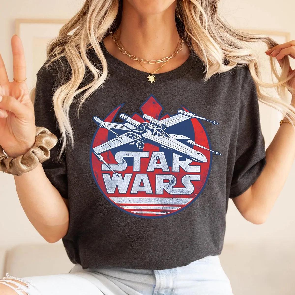 Star Wars X Wing Rebel Symbol Shirt 2